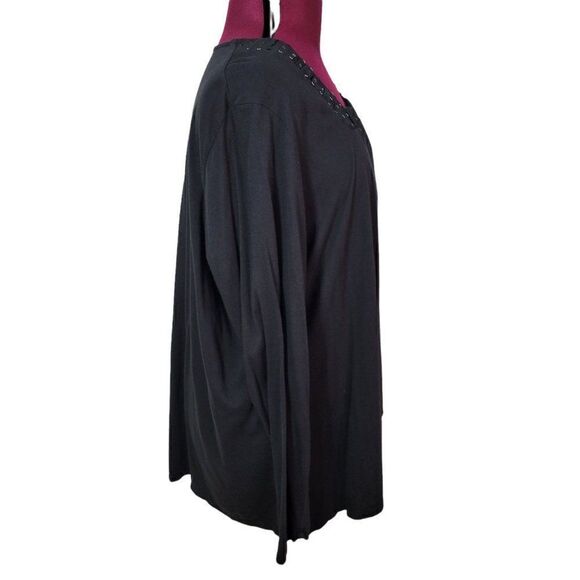 Just My Size Long Sleeve Square Neck Shirt (Size 5X) - Picture 2 of 7